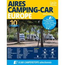 Bild in den Galerieviewer hochladen, Aires Camping-Car Europe 10th Edition